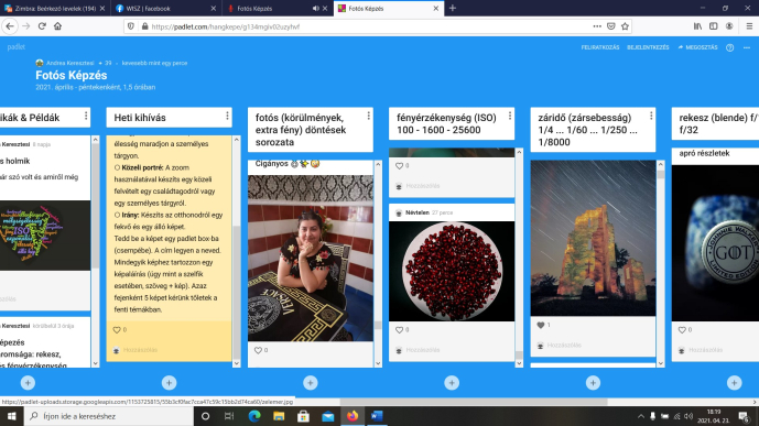 ÉLMÉNYEIM A FOTÓS KURZUSRÓL