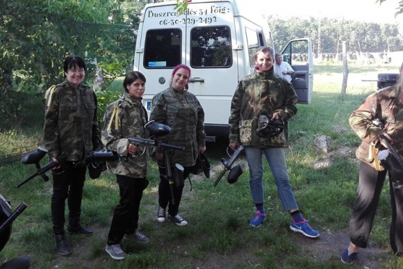 Paintballcsata Debrecen határában