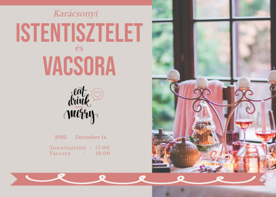 WISZ 2022  karácsonyi vacsora